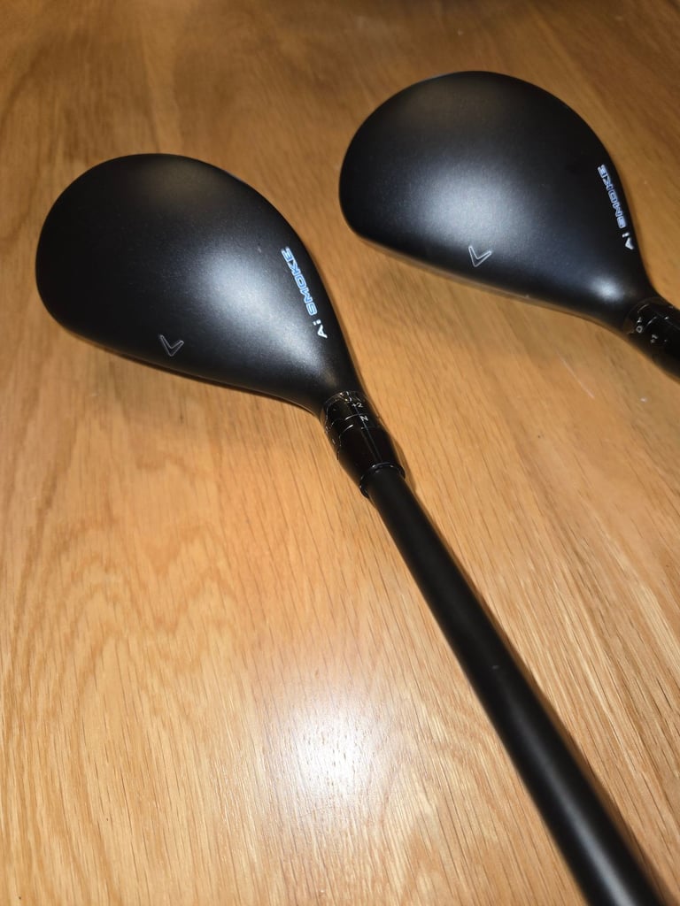 Callaway ai smoke 4 and 5 hybrids regular flex 