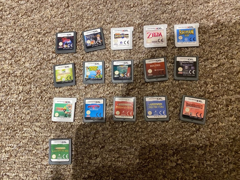 image for 16 x Nintendo DS/3DS Game Joblot, Stylus and Accessories