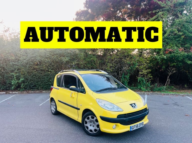 image for 2007 AUTOMATIC Peugeot 1007 1.6 Petrol ULEZ FREE 11-Months Mot Bargain 