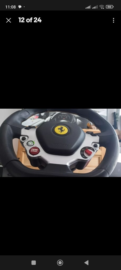 Thrustmaster Ferrari GT Cockpit 458 Italia Xbox 360 Racing Wheel