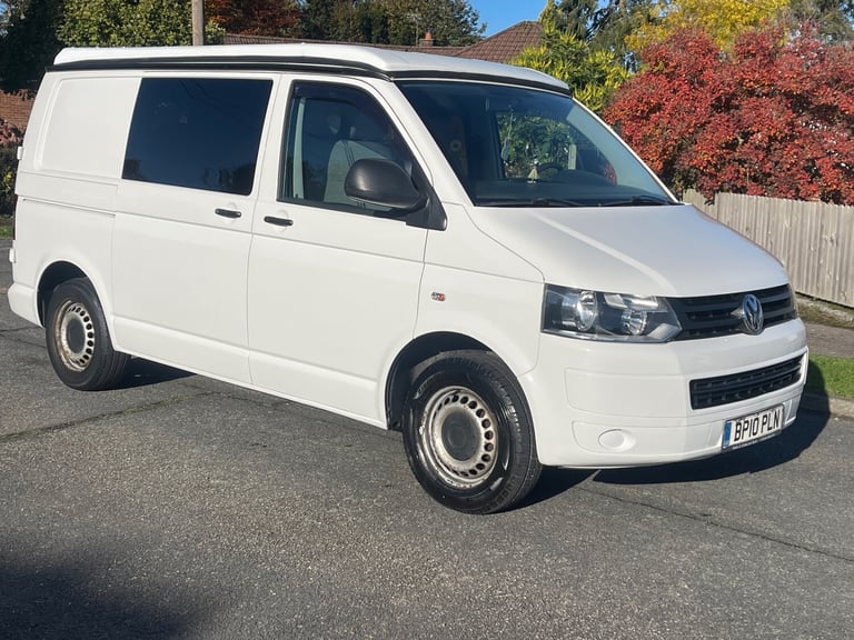 VW Transporter campervan 2.0TDI 4 Berth Hydraulic Pop Top lhd left hand drive