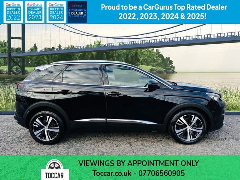 2019 Peugeot 3008 1.5 BlueHDi GT Line SUV 5dr Diesel Manual Euro 6 (s/s) (130 ps) HATCHBACK Diese...