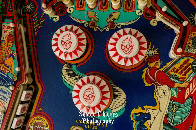 Elton John Arcade pinball machine Captain Fantastic KEN RUSSELL signed  