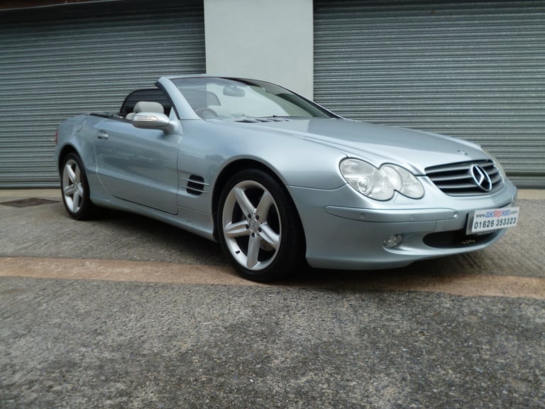 Mercedes SL 350 Roadster Auto 2004 Silver 2004 FSH 86000 miles Superb Condition