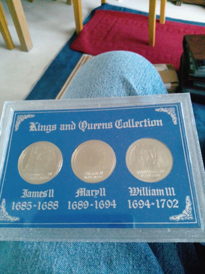 Kings and Queens coin collection x 11