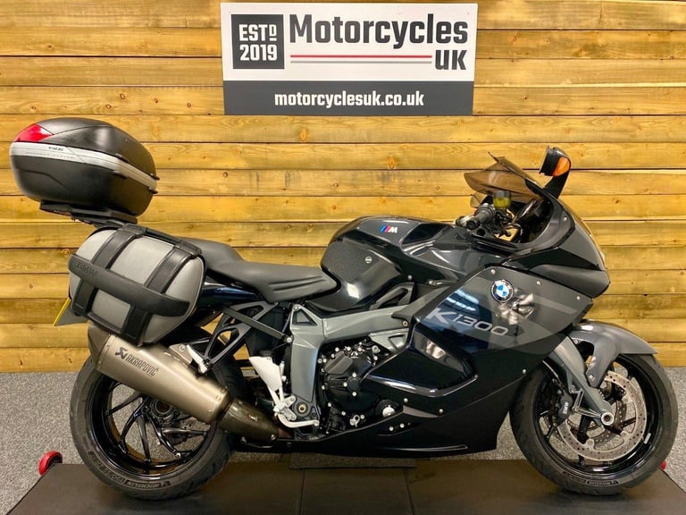 BMW K1300S, Only 19,883 Miles, FBMWSH, Akrapovič exhaust, Panniers, Top box