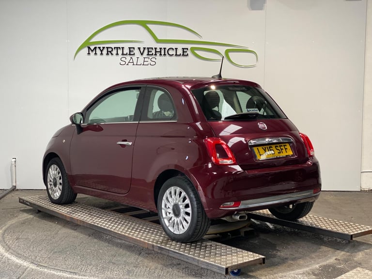 2016 Fiat 500 1.2 Lounge 3dr HATCHBACK PETROL Manual