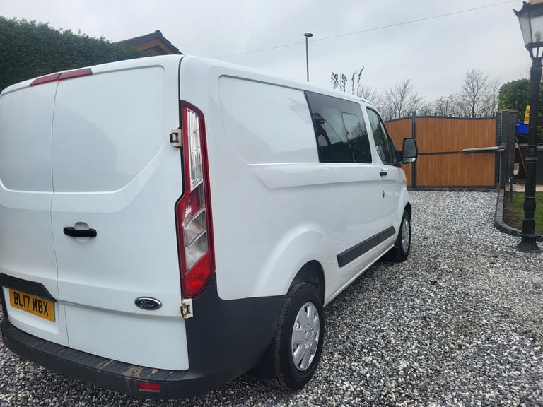 FORD TRANSIT CUSTOM CREW CAB VAN  1 OWNER 93K HISTORY GOOD CONDTION CHOICE OF 3