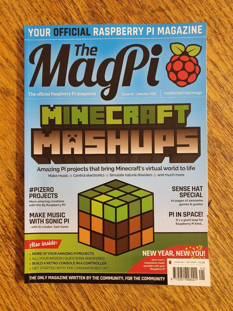 15 x The MagPi The Official Raspberry Pi Magazines 2015 - 2021