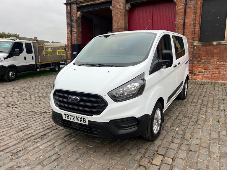 2022 Ford Transit Custom 2.0 EcoBlue 105ps Low Roof D/Cab Leader Van Crew Van Diesel Manual