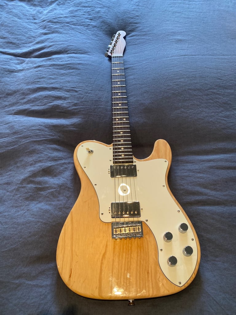 Fender Telecaster American Deluxe Partscaster, Warmoth 24.75” neck, Gibson humbuckers