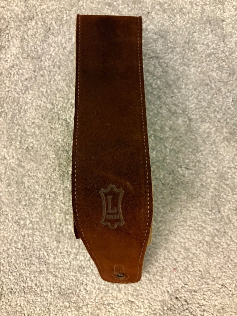 Levys Suede Guitar Strap Like NEW (never fitted rrp £35) 🎸🎶🎁