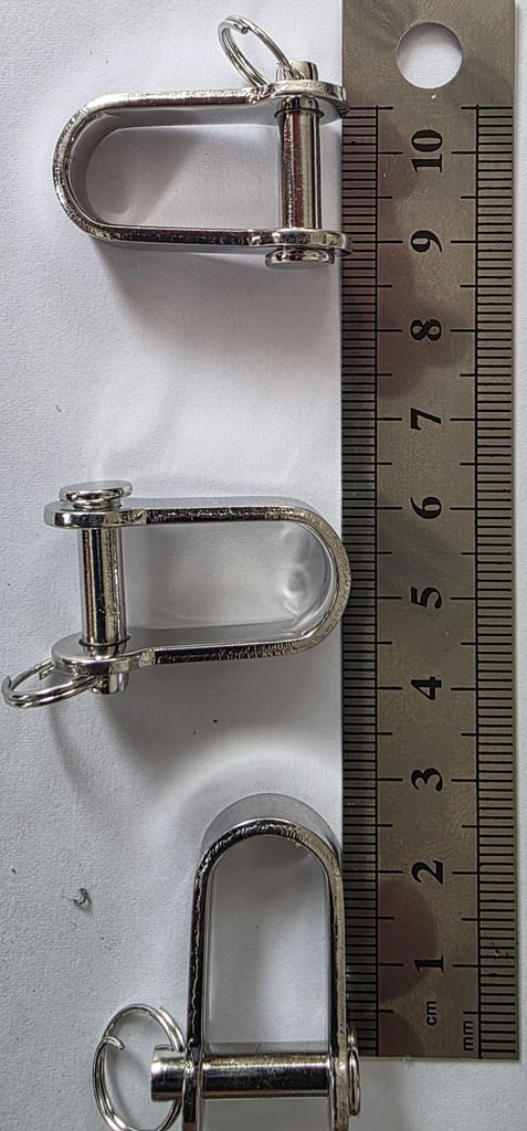 Small Strip Shackles