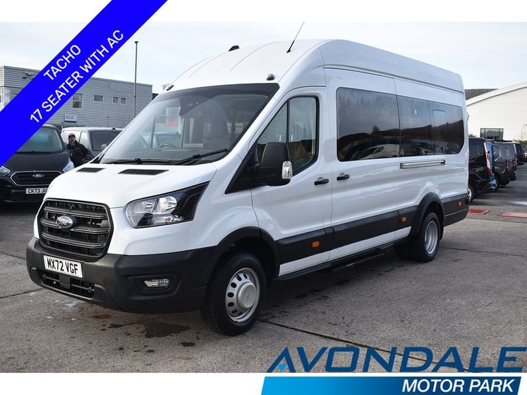 2022 Ford Transit 460 EcoBlue 17 SEATER XLWB MINIBUS AIR CON TACHO 2.0 5dr Minibus Manual Die Min...