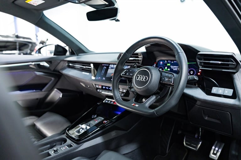 2023 Audi A3 S3 TFSI Black Edition Quattro 5dr S Tronic HATCHBACK PETROL Semi Automatic