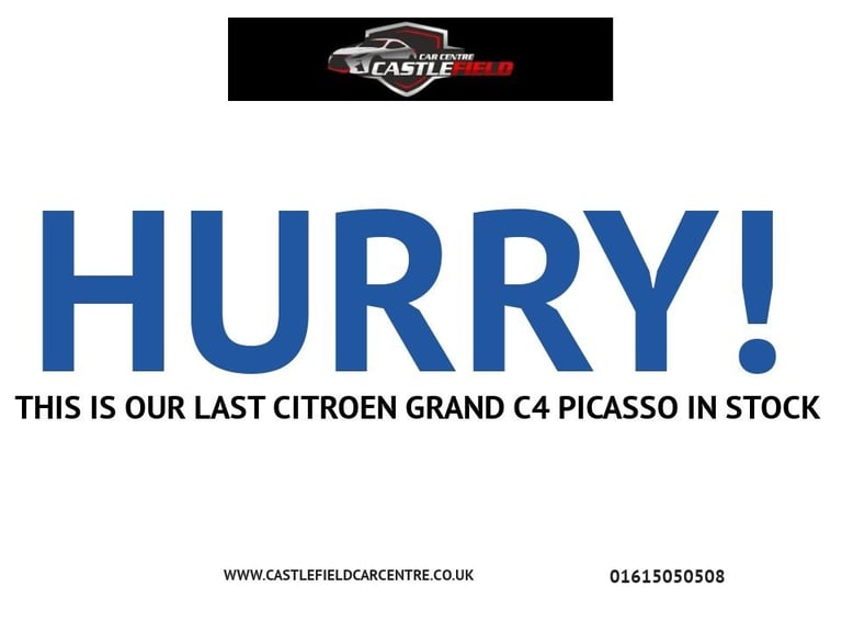 2017 Citroen C4 Grand Picasso 1.2 PureTech Feel 5dr MPV PETROL Manual