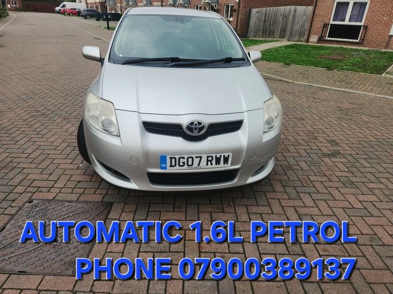 TOYOTA AURIS AUTOMATIC 1.6LTR PETROL ULEZ COMPLY BARGAIN PRICE 