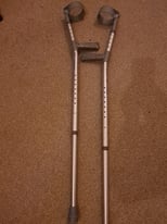 Walking Crutches like new (Adjustable forearm crutches)