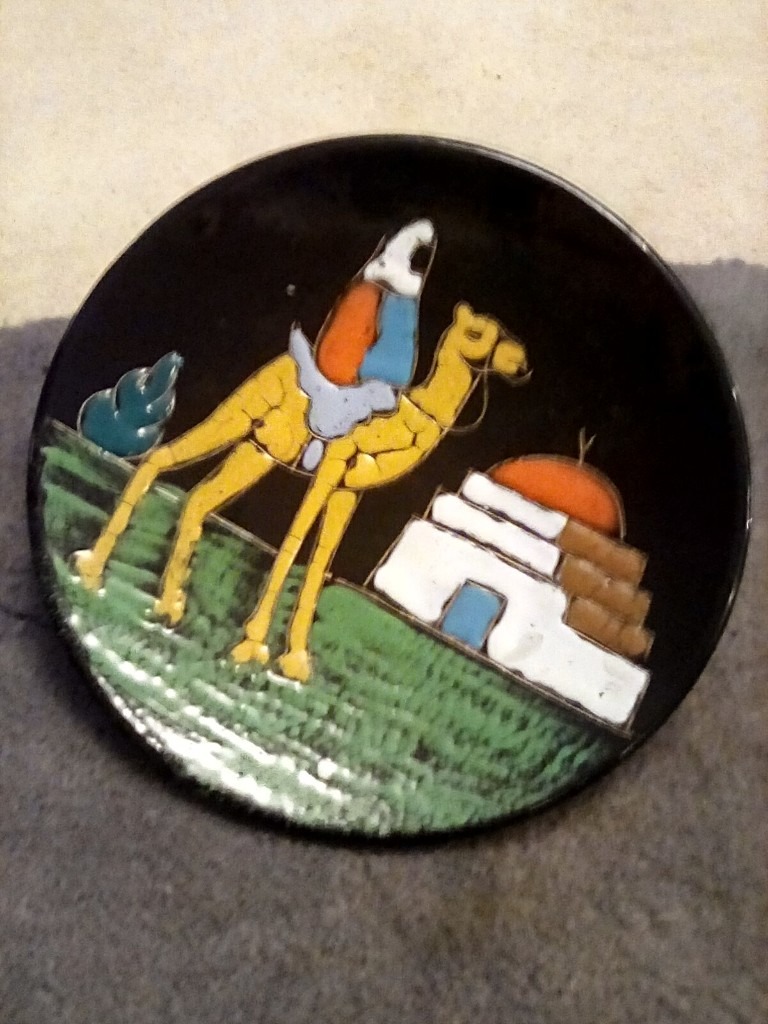African plate decorative