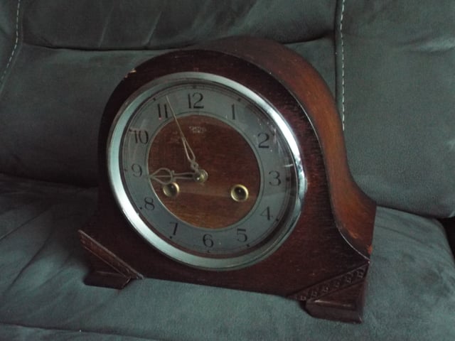 1950s Smiths Enfield Wooden Mantelpiece Clock | in Bearsted, Kent | Gumtree