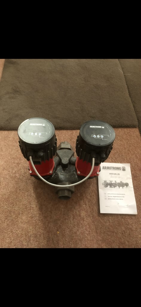 image for Armstrong AGE3D-30-60 high efficiency twin head circulator pump
