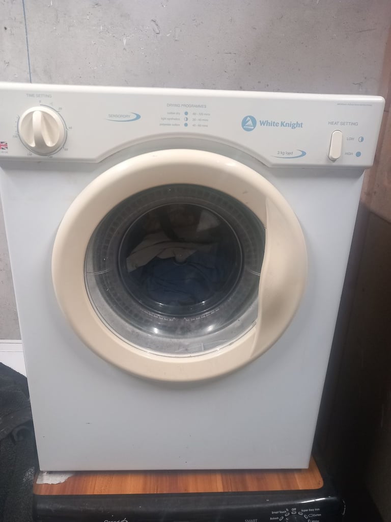 image for Small 3kg white knight tumble dryer as new 
