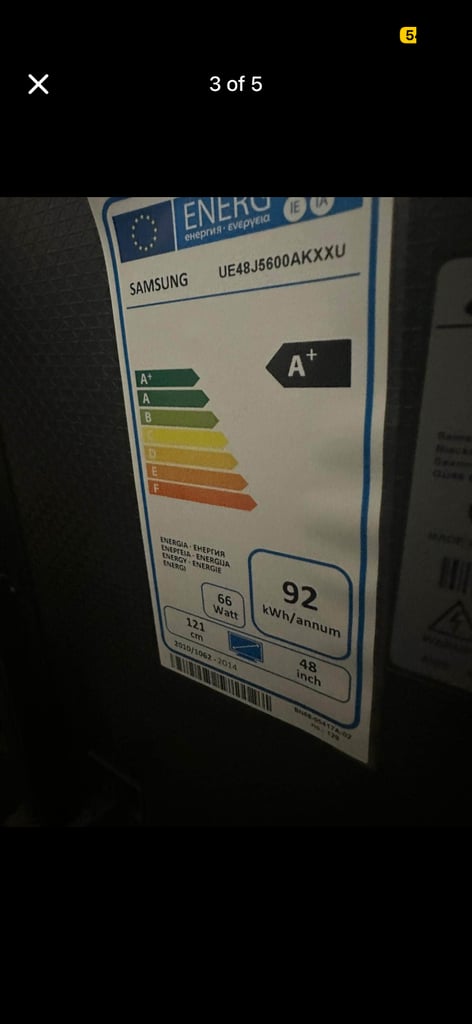 SAMSUNG 48inch SMART TV