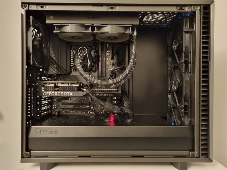 GAMING PC BARGAIN i7 12700K RTX 4070 SUPER VR 4K 32GB DDR5 7TB WATERCOOLED COMPUTER AI WORKSTATION