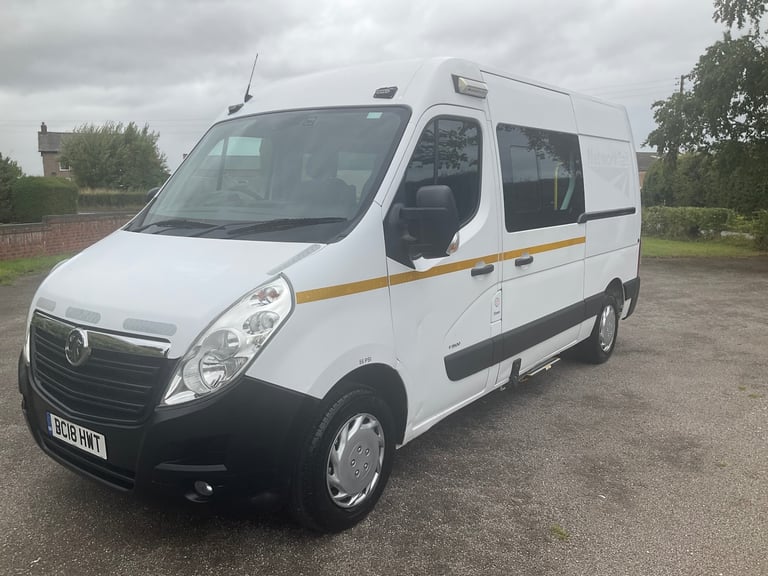 VAUXHALL MOVANO WELFARE VANS ON FINANCE FROM £283 PER PER MONTH 