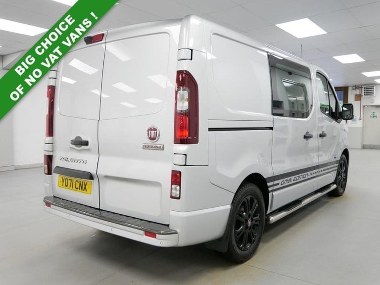71 FIAT TALENTO 2.0 MULTIJET 170 BHP SWB ONYX AUTO 6 SEATER CREW ( NO VAT ! )