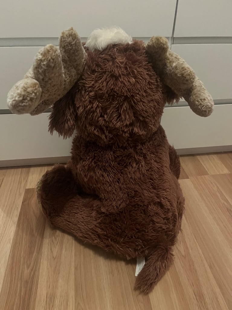 Large toy reindeer 