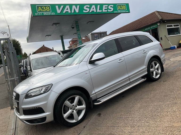 2010 AUDI Q7 S LINE 3.0 TDI V6 241 BHP QUATTRO TIPTRONIC AUTO 7 SEAT SUV CAR