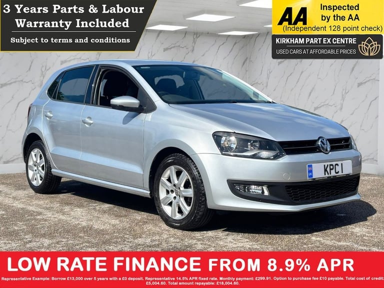 2011 Volkswagen Polo 1.4 Match Hatchback 5dr Petrol DSG Euro 5 (85 ps) ***DRIVE AWAY TODAY*** NA ...