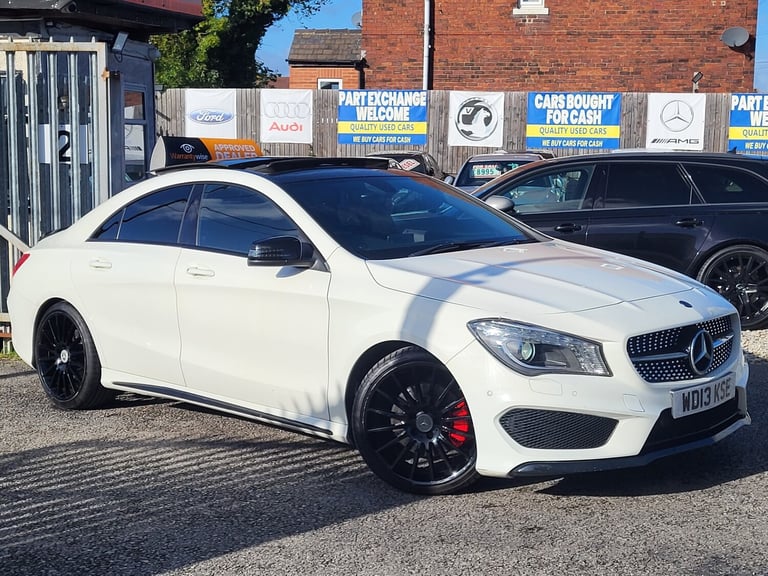 2013 Mercedes-Benz CLA 220 2.1 CDI AMG Sport 4dr Tip Auto PAN ROOF TOP SPEC SALOON Diesel Automatic