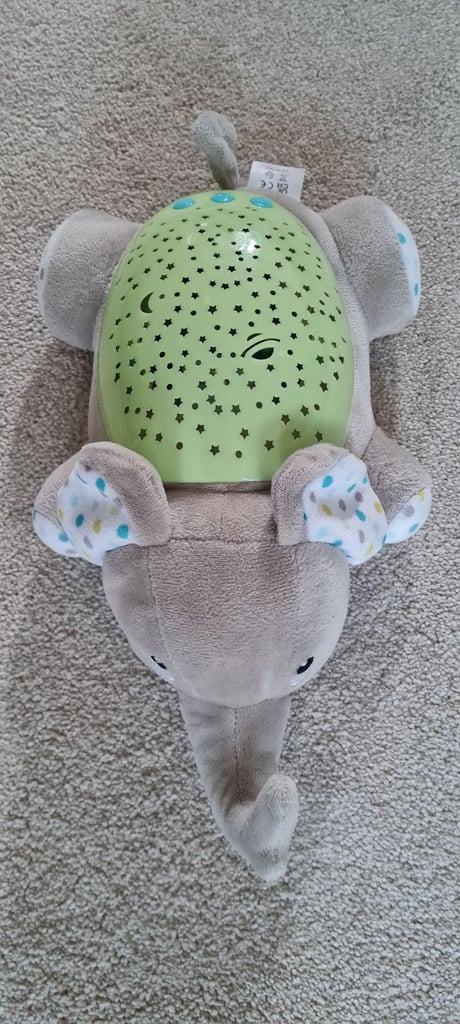 Elephant with lights and sound for baby,  by Slumber