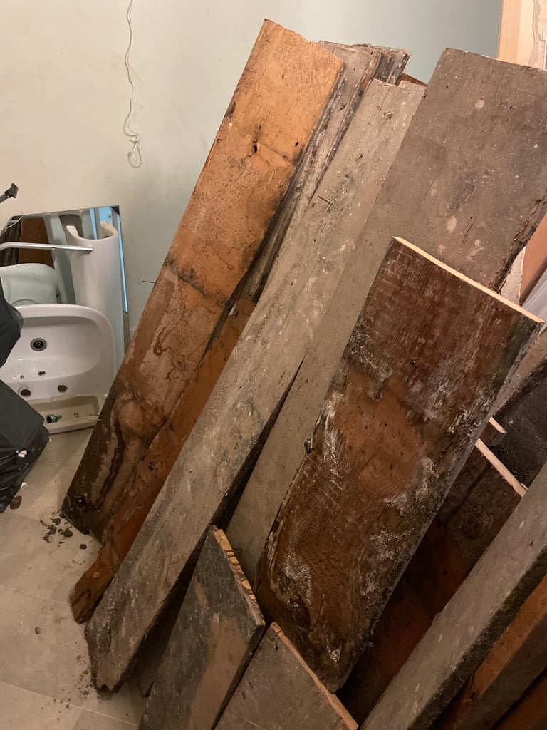 Old floorboards (approx 15)