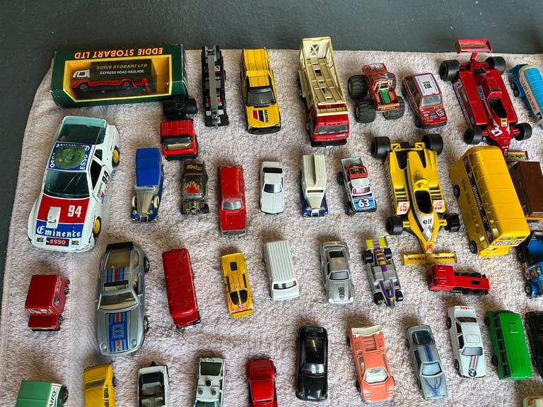 Over 90 die cast toys