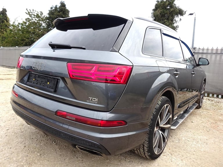 2017 17 REG AUDI Q7 S LINE TDI QUATTRO AUTO DAMAGED REPAIRABLE SALVAGE