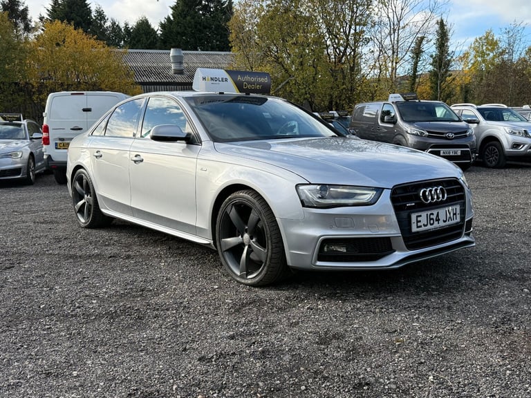 2014 Audi A4 2.0 TDI 177 Quattro Black Edition 4dr S Tronic, No VAT SALOON Diesel Automatic