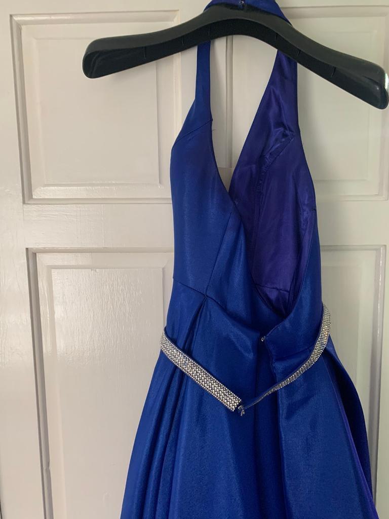 Royal blue prom dress size 4 