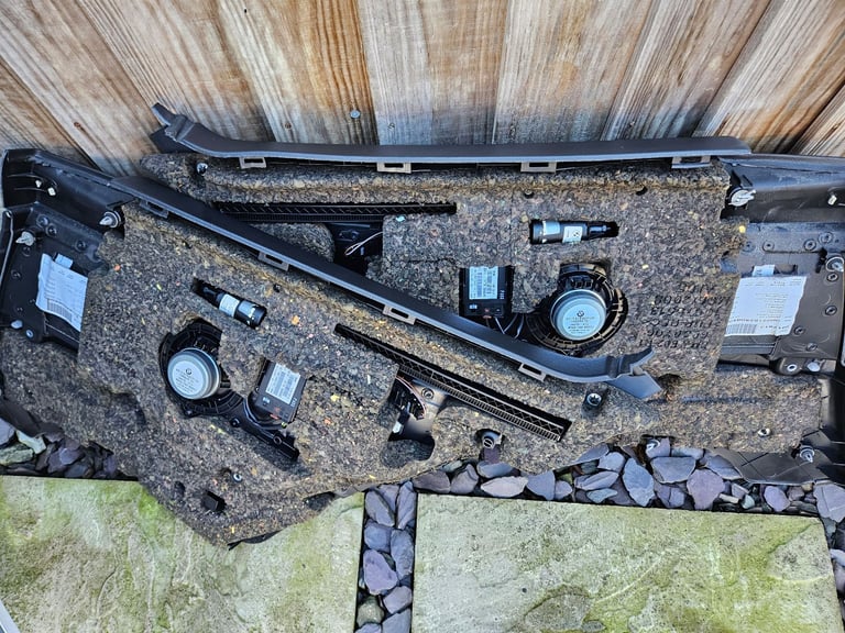  BMW E92 3 Series complete black interior /  memory, heated black leather seats