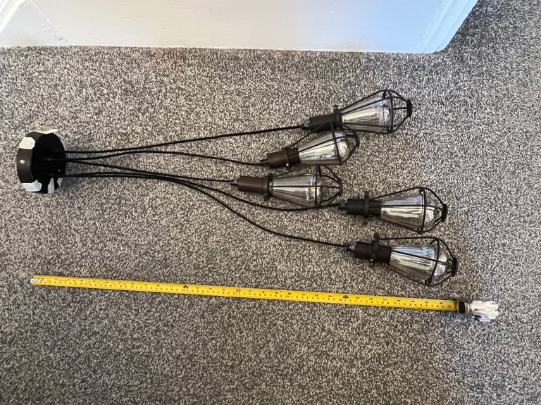 Industrial ceiling hanging light