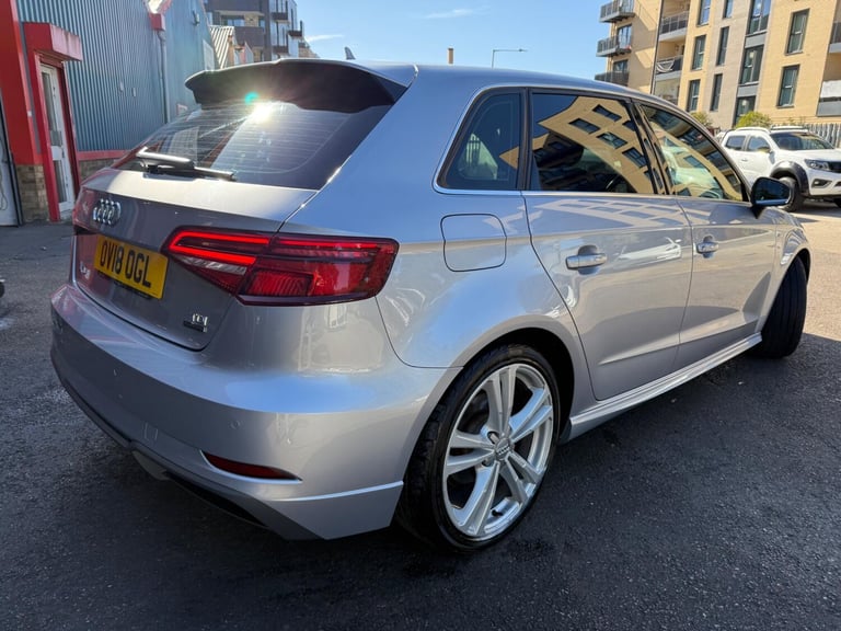 2018 Audi A3 2.0 TDI S line Sportback S Tronic quattro Euro 6 (s/s) 5dr HATCHBACK Diesel Automatic