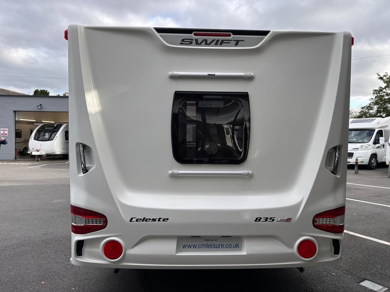 20 SWIFT CHALLENGER 835 X, SPECIAL EDITION CELESTE, AWD MOVER, ALDE, TALL FRIDGE