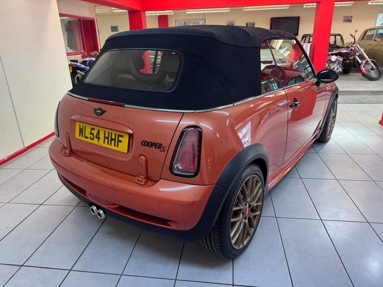 2004 MINI Convertible 1.6 Cooper S Euro 4 2dr CONVERTIBLE Petrol Manual