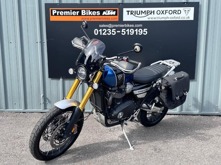 2021/21 Triumph Scrambler 1200 XE One Owner Motorcycle 