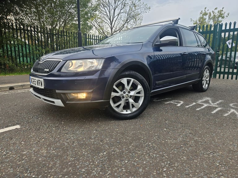 SKODA OCTAVIA SCOUT ESTATE ULEZ COMPLIANT 2.0TDI 150BHP 6SPEED 65 YEAR