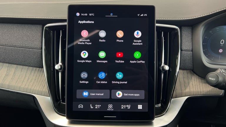 2025 Volvo XC90 Ultra, T8 AWD Plug-in hybrid, Dark, 7 Seats (BLIS, Panoramic Sunroof) Estate Petr...