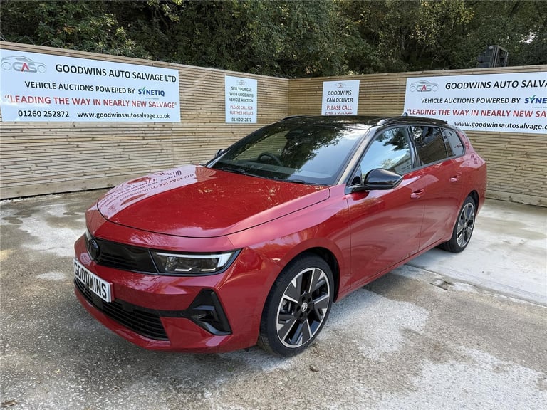 image for 2024 VAUXHALL ASTRA ULTIMATE ELECTRIC ESTATE DAMAGED REPAIRABLE SALVAGE 