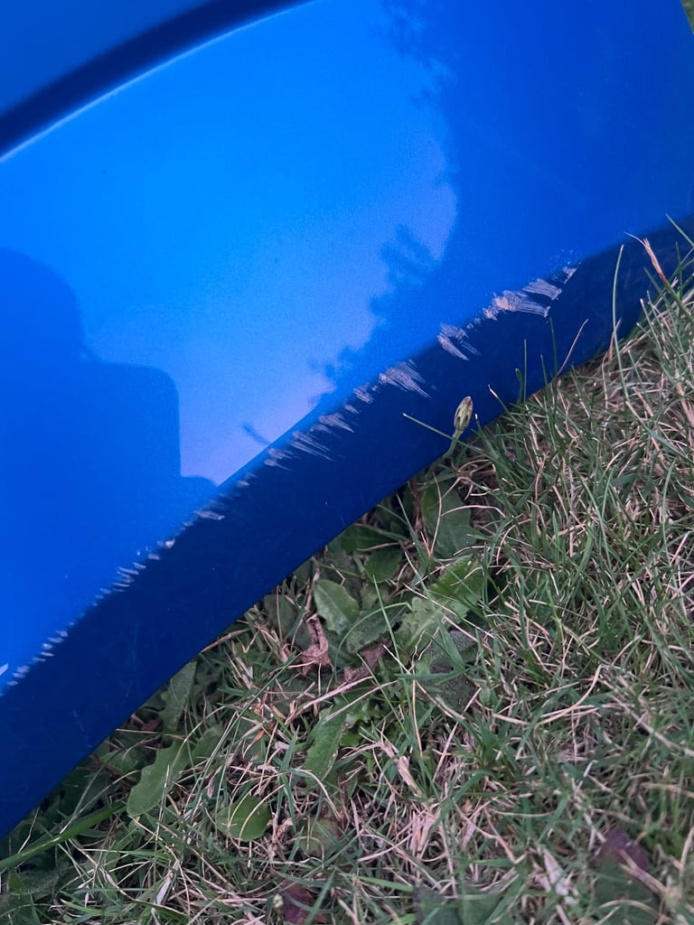 Vauxhall Astra h vxr rear bumper Arden blue 